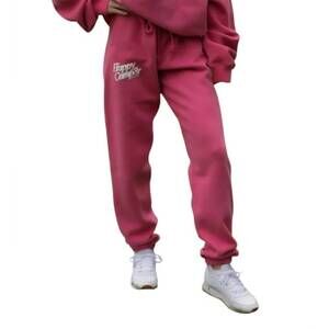 NEW THE HAPPY CAMP3R relaxed jogger pants in hot pink